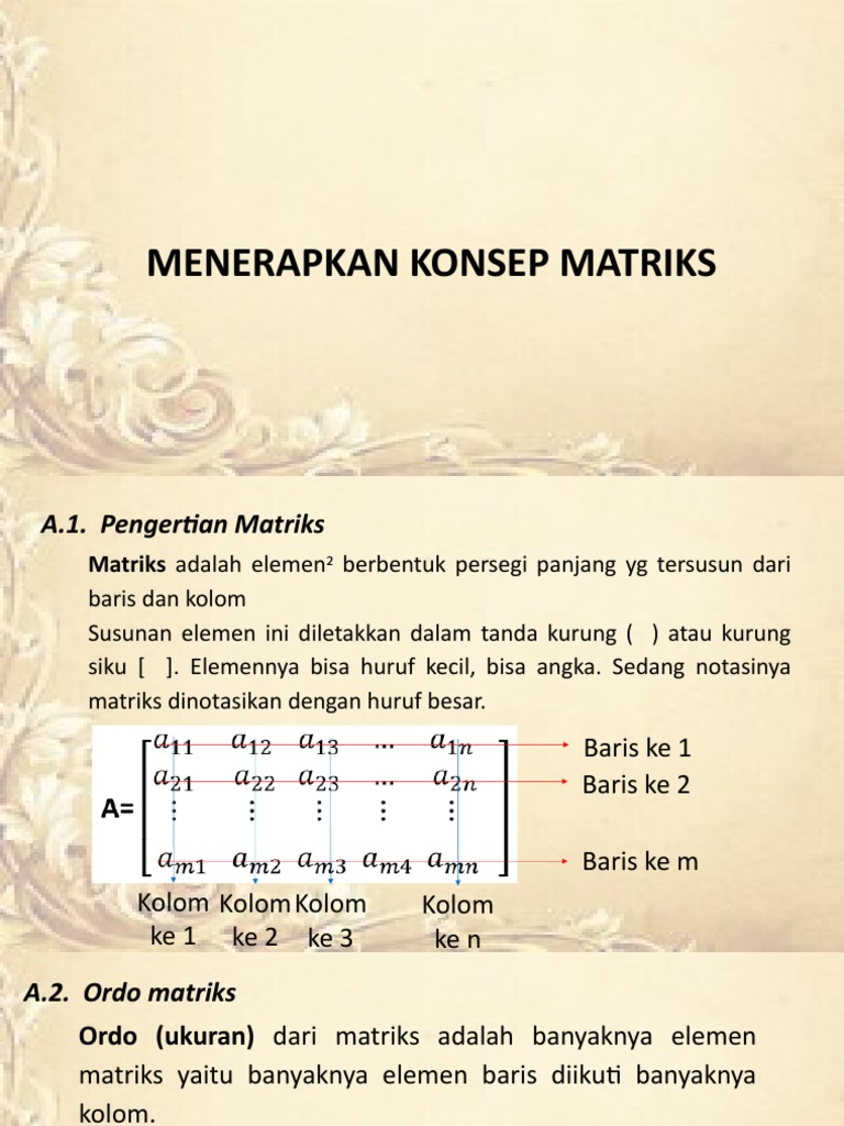 Panduan Dasar Matriks Pdf