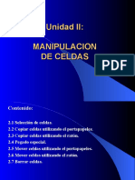 Unidad II-Manipilacion de Celdas