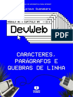 05 - Caracteres, Parágrafos e Quebras de Linha