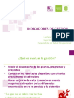 Indicadores de Gestion