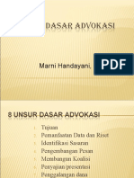 Unsur Dasar Advokasi