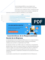 La Responsabilidad Social de La Empresa