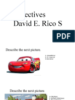 Adjectives David E. Rico S