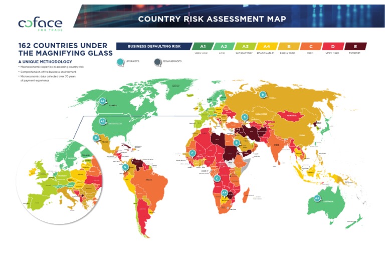 2025 Country Risk Assessment Map | PDF | Arab World
