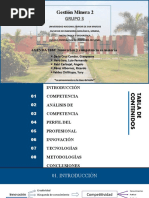 GM2 G3 Innovación y Competitividad en Minería