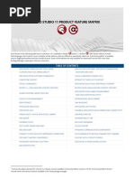 Rad Studio Feature Matrix