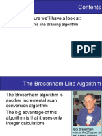 Lecture 4 Scan Conversion Bresenhams Algorithm