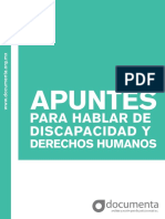 Discapacidad y Derechos Humanos