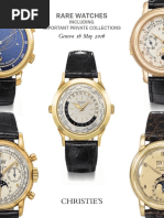 Montre Automatique Gamages Of London Minuterie Heures Noire - Neuf Avec étiquettes, Cuir Noir, Acier
