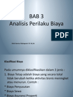 Analisis Perilaku Biaya Bab 3