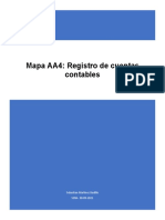 Mapa AA4 Registro de Cuentas Contables