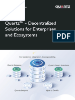 Quartz™ - Decentralized Solutions For Enterprises and Ecosystems