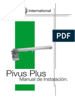 Manual Porton Pivotante Seg Pivus Plus