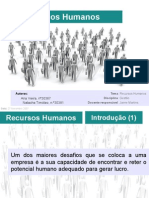 Recursos Humanos PowerPoint