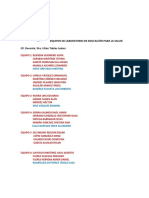 Equipos de Laboratorio de Educación para La Salud Of. Docente: Dra. Lilian Tobías Juárez