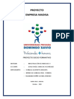 Proyecto Grupal de La Empresa Madisa