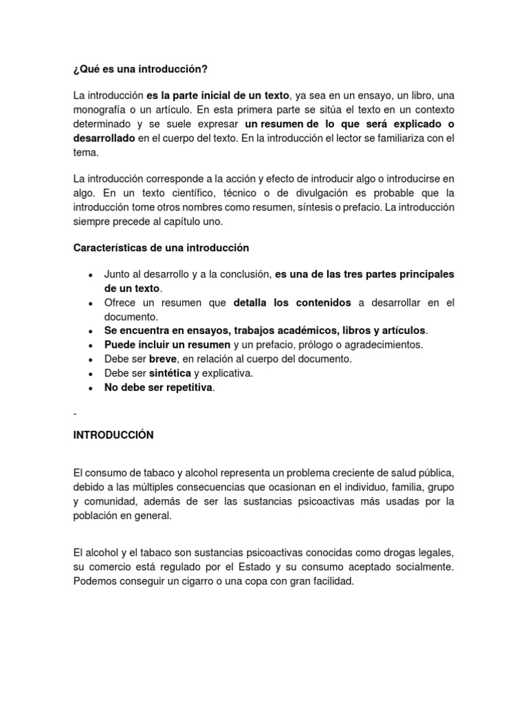 Introducción al impacto del tabaco y alcohol | PDF | Cáncer | Nicotina