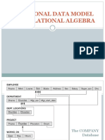 Relational Data Model and Relational Algebra