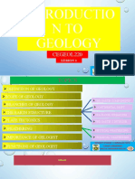 Lesson1 - CH1 INTRODUCTION TO Geology