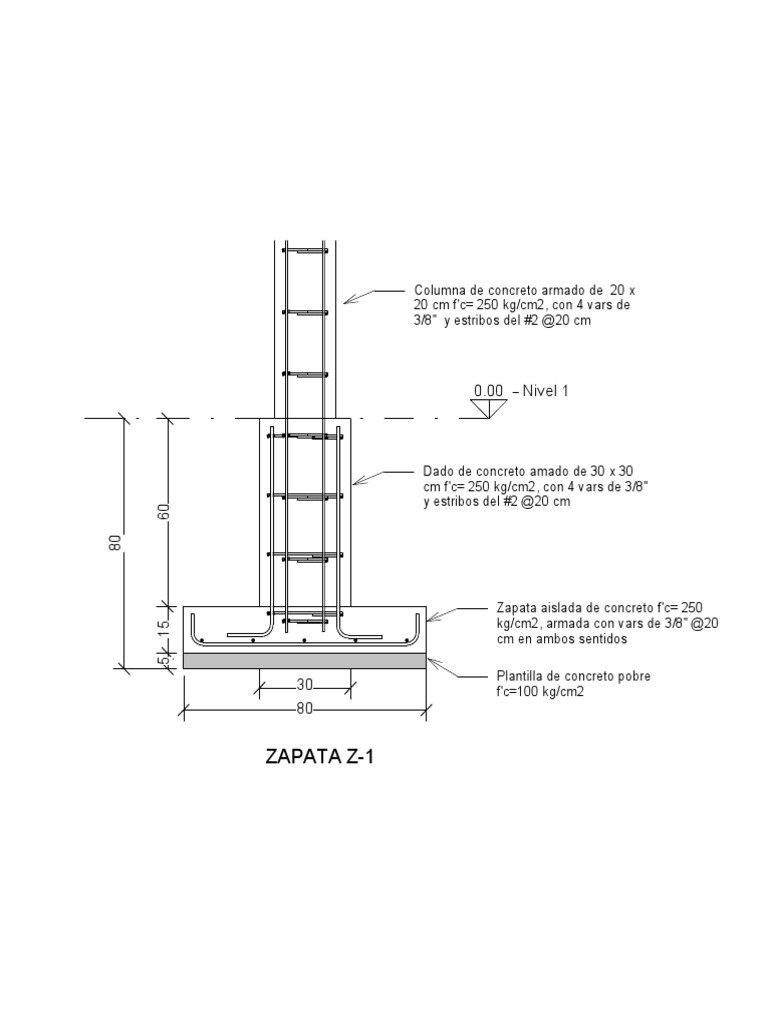 Detalle Zapata | PDF, image size:768x1024