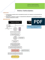 Práctica Cinética Química