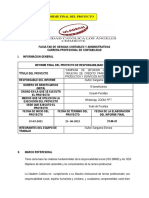 Esquema de Informe Final RS Elimara