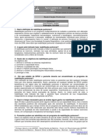 questoes de realilitacao pulmonar