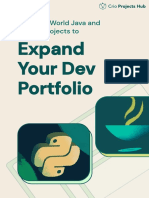 Real-World Python and Java Projects to Expand Your Dev Portfolio