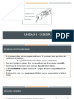 Unidad 8 - Exergía - Resumen