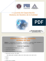 Propuesta - Capacitacion - SGC - ISO 9000