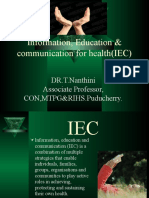 Information, Education & Communication (IEC