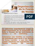 Organización de La Fuerza de Ventas