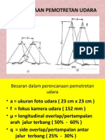 Perencanaan Pemotretan Udara