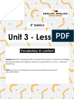 5° Básico - Unit 3 Lesson 1