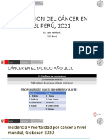 Situacion Del Cáncer en EL PERÚ, 2021: Dr. Luis Revilla T. CDC-Perú