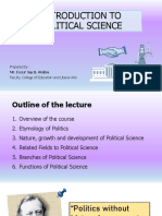 Introduction To Political Science