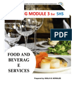 Food and Beverage Services Module 3 Updated