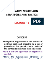 Learn Integrative Negotiation Strategies and Tactics