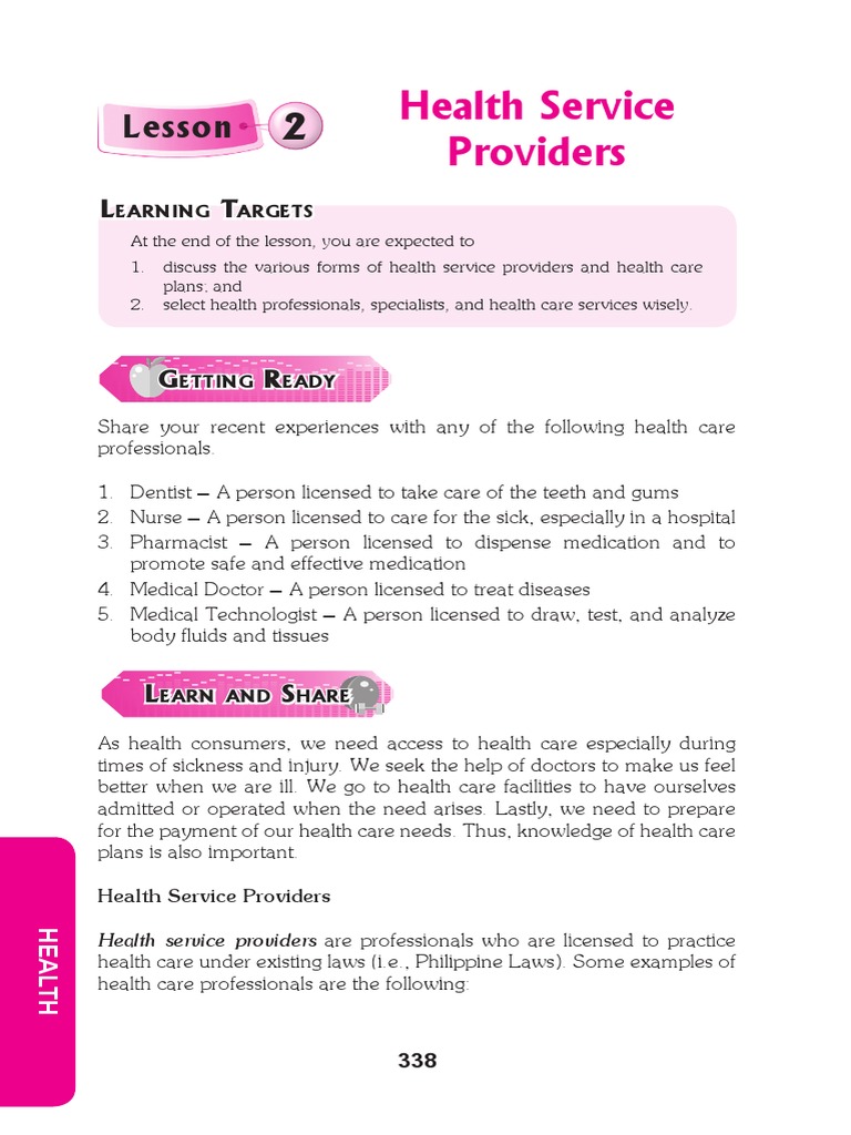 Health Service Providers | PDF | Health Care | Preventive Healthcare