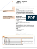 E4-External Influences (IEC 60364-5-51) (38-42)