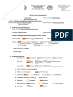 Family Health Assessment