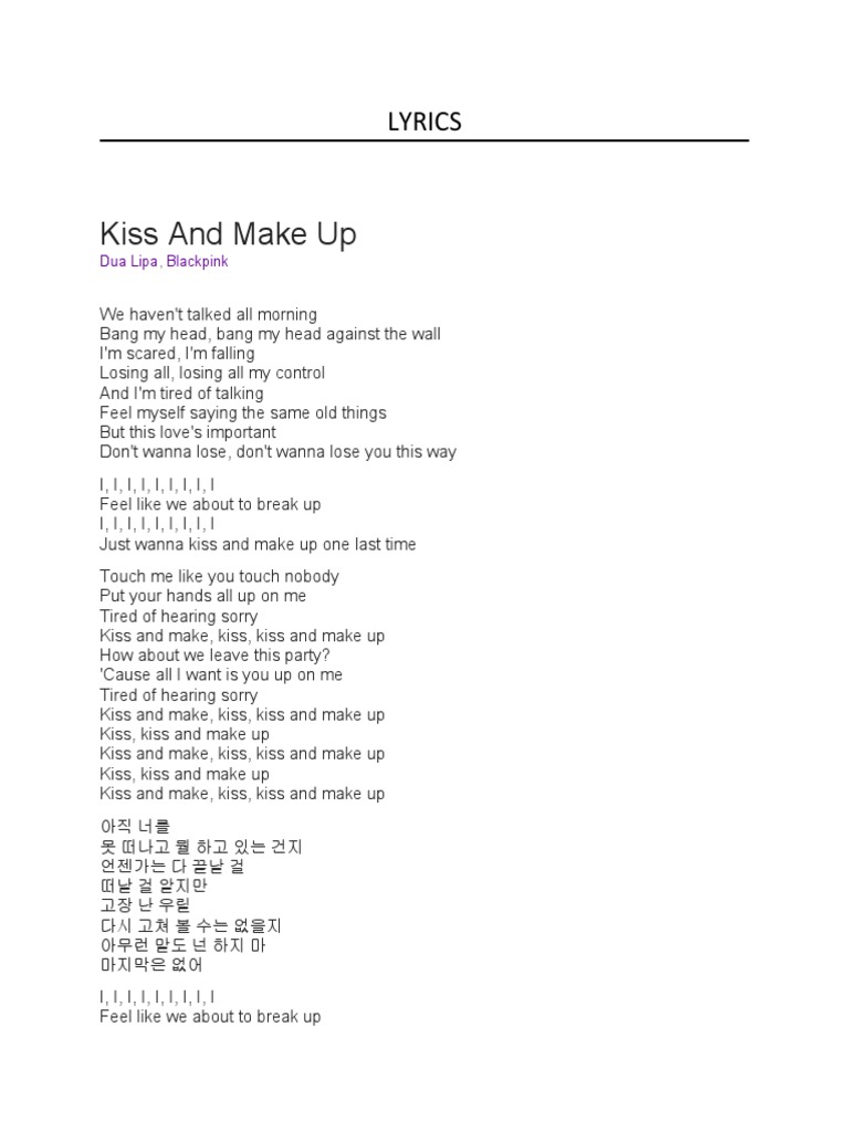 LYRICS | PDF