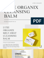 Luxe Organix Cleansing Balm