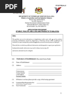 Butchery Inspection Checklist Guide | PDF | Pest Control | Calibration