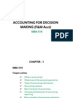 Accounting For Managers