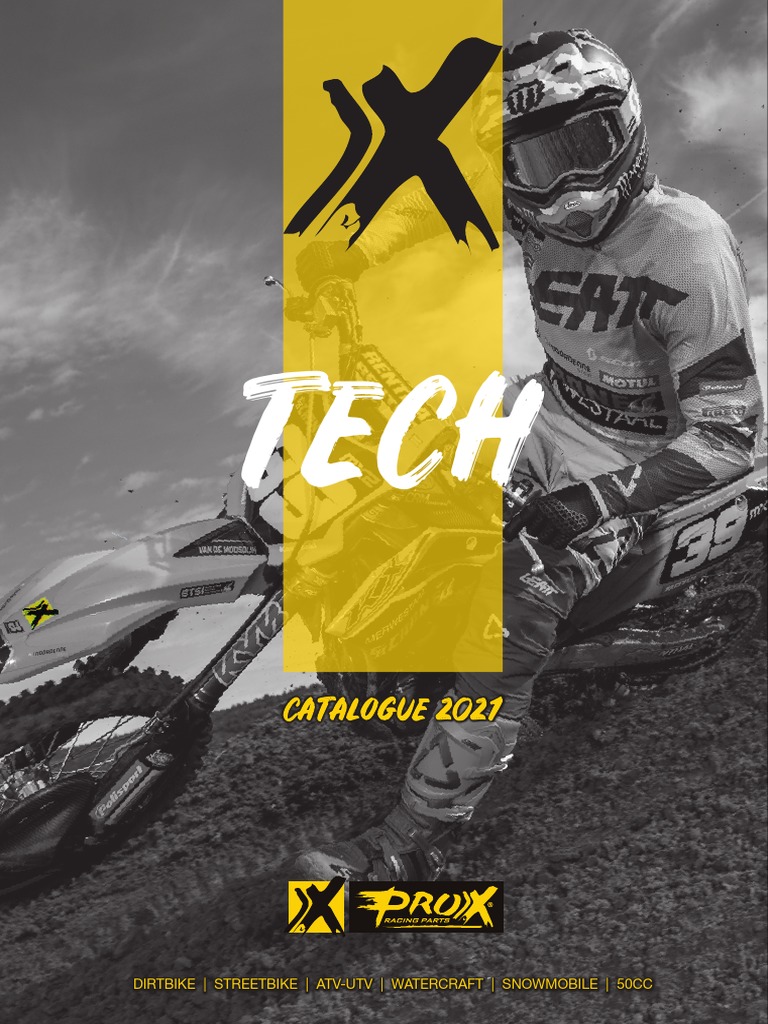 ProX Racing Parts Piston Components Guide | PDF | Piston | Bearing ...