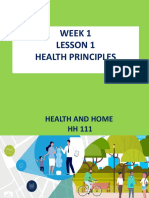 HH111-1 - Health Prnciples