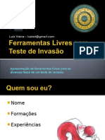 49089603 Luiz Vieira Ferramentas Livres Para Teste de Invasao
