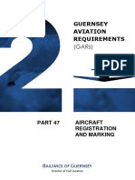 (Gars) : Guernsey Aviation Requirements
