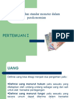 Pertemuan 1 Uang